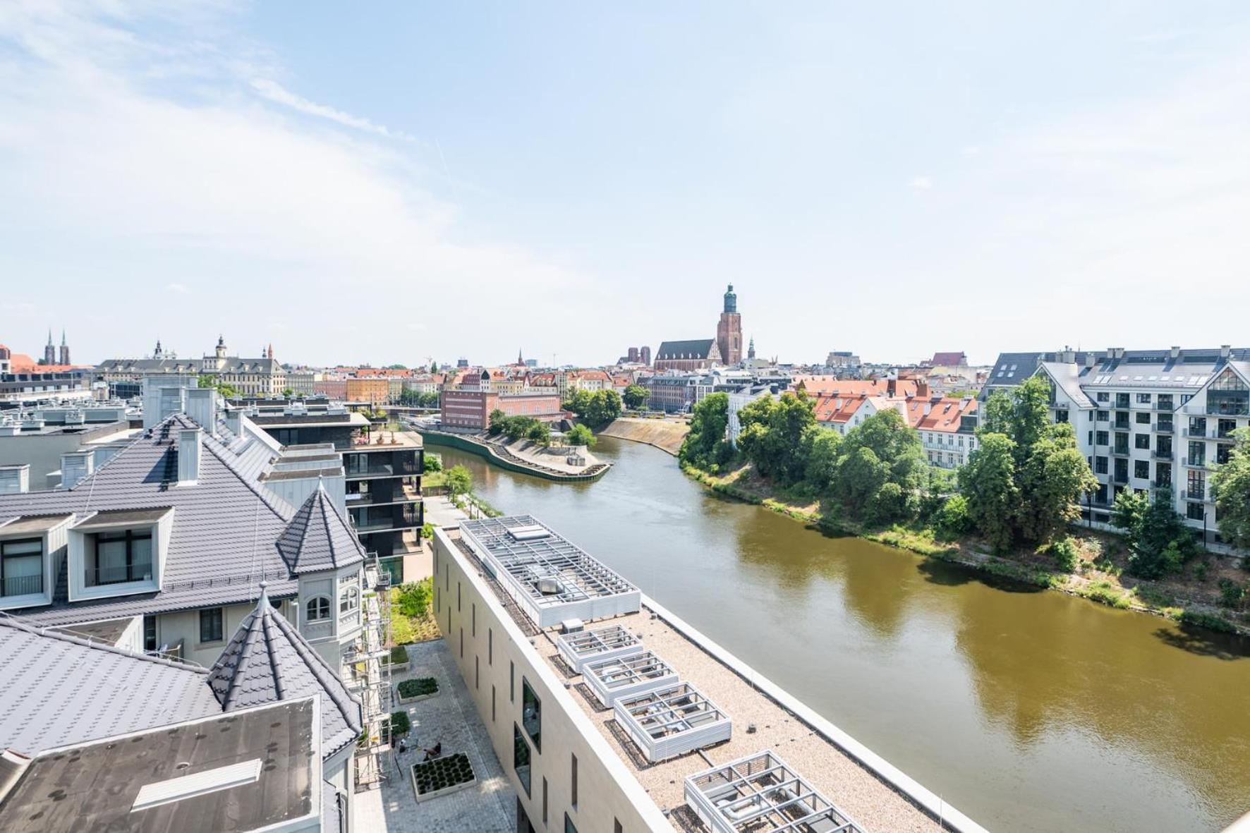 Nice View Apartment, Free Underground Parking, City Square 6 Min Wrocław Extérieur photo